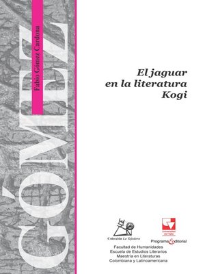 cover image of El jaguar en la Literatura Kogi